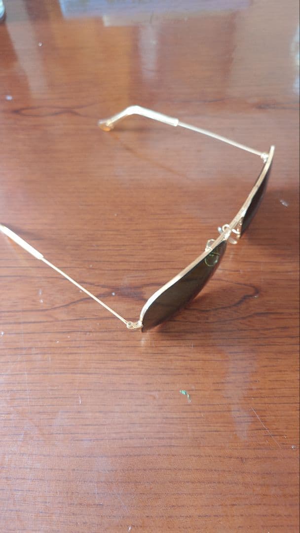 Ray-Ban ゴールド サングラス