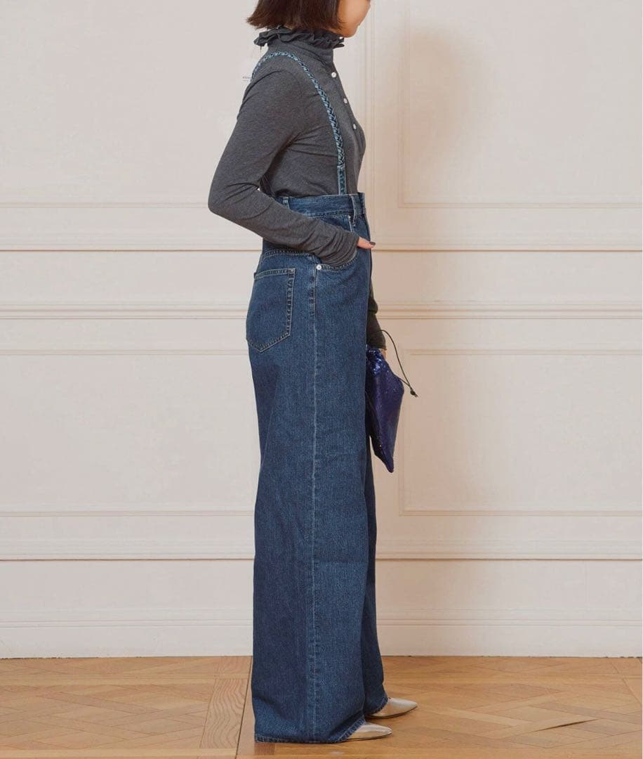 【新品】IENA LA BOUCLEハイウエストデニムパンツ