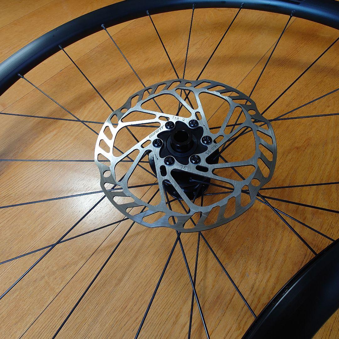 ジャイアント P-R2 アルミホイール 2025 TCR用ローター、エアバルブ付