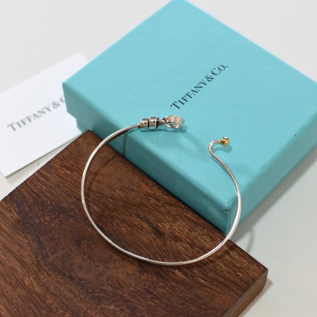 ▢■TIFFANY&Co.■▢ティファニー　　フック＆アイバングル