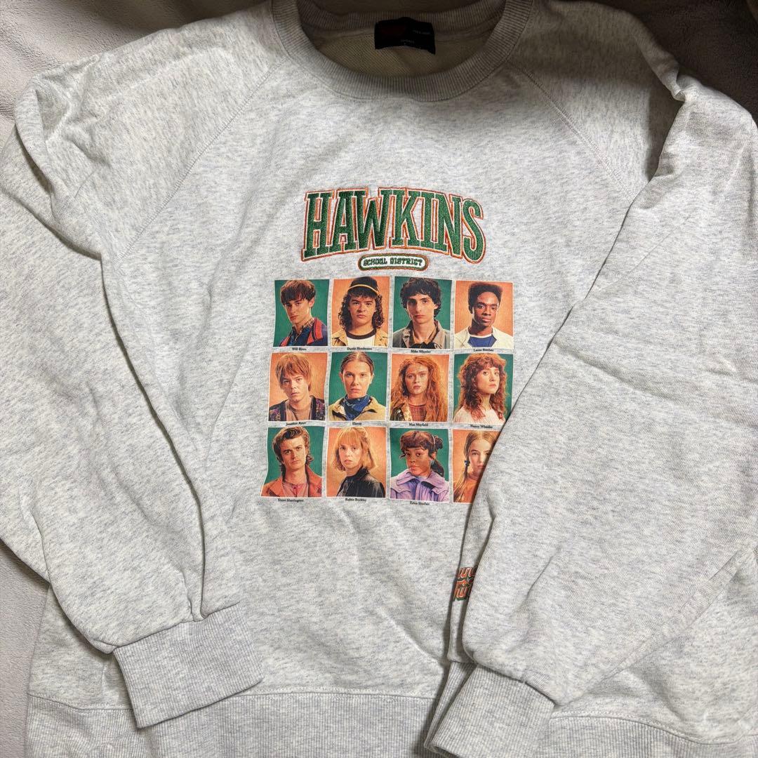 ストレンジャーシングス nikoand コラボ トレーナー スウェット M