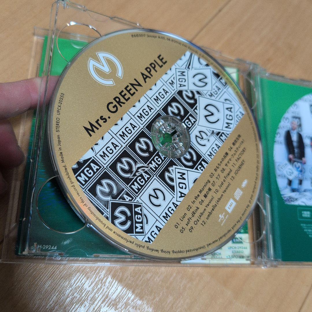 Mrs.GREEN APPLE　ミセス　中古　初回限定盤