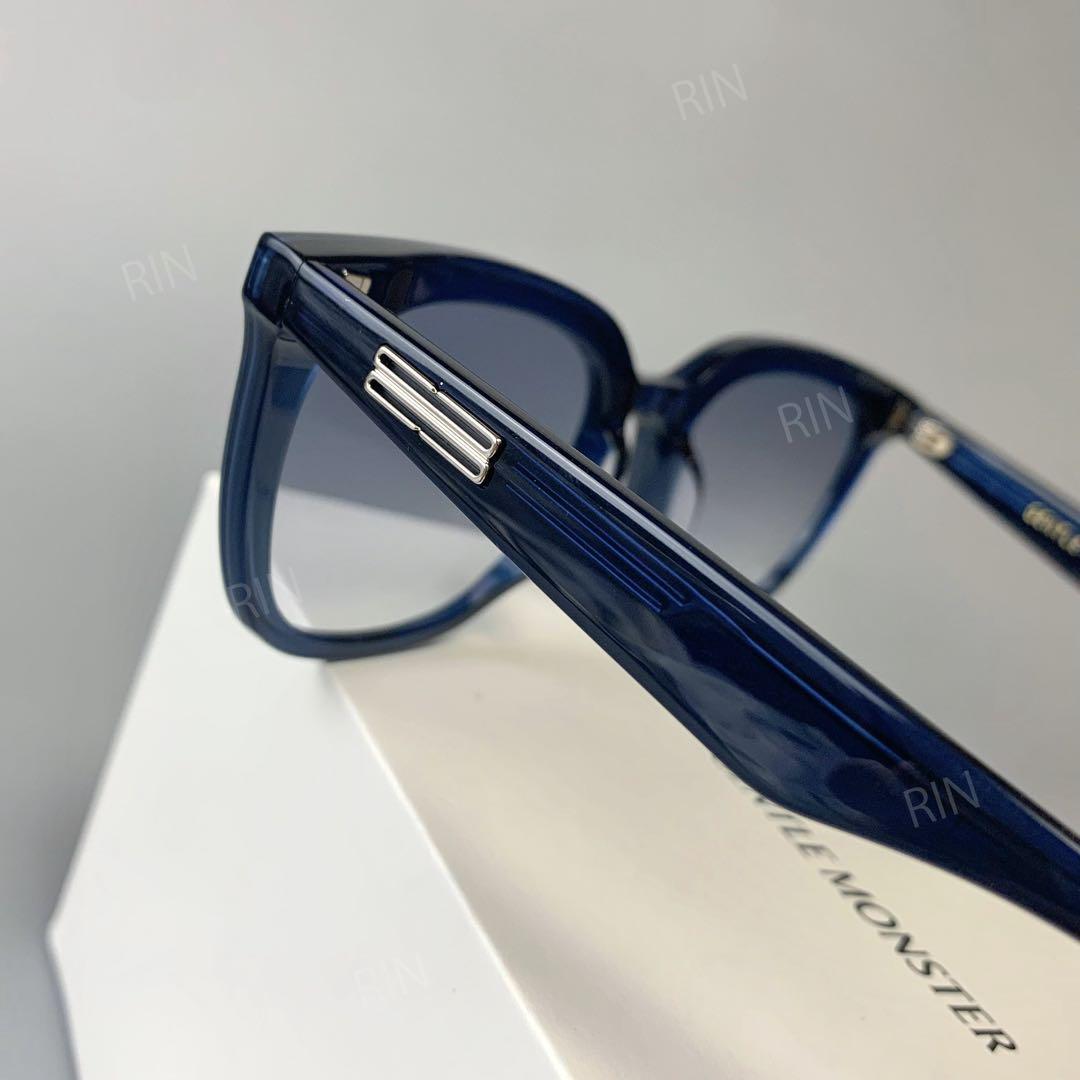 GENTLE MONSTER ネイビー キャットアイサングラス HEIZER
