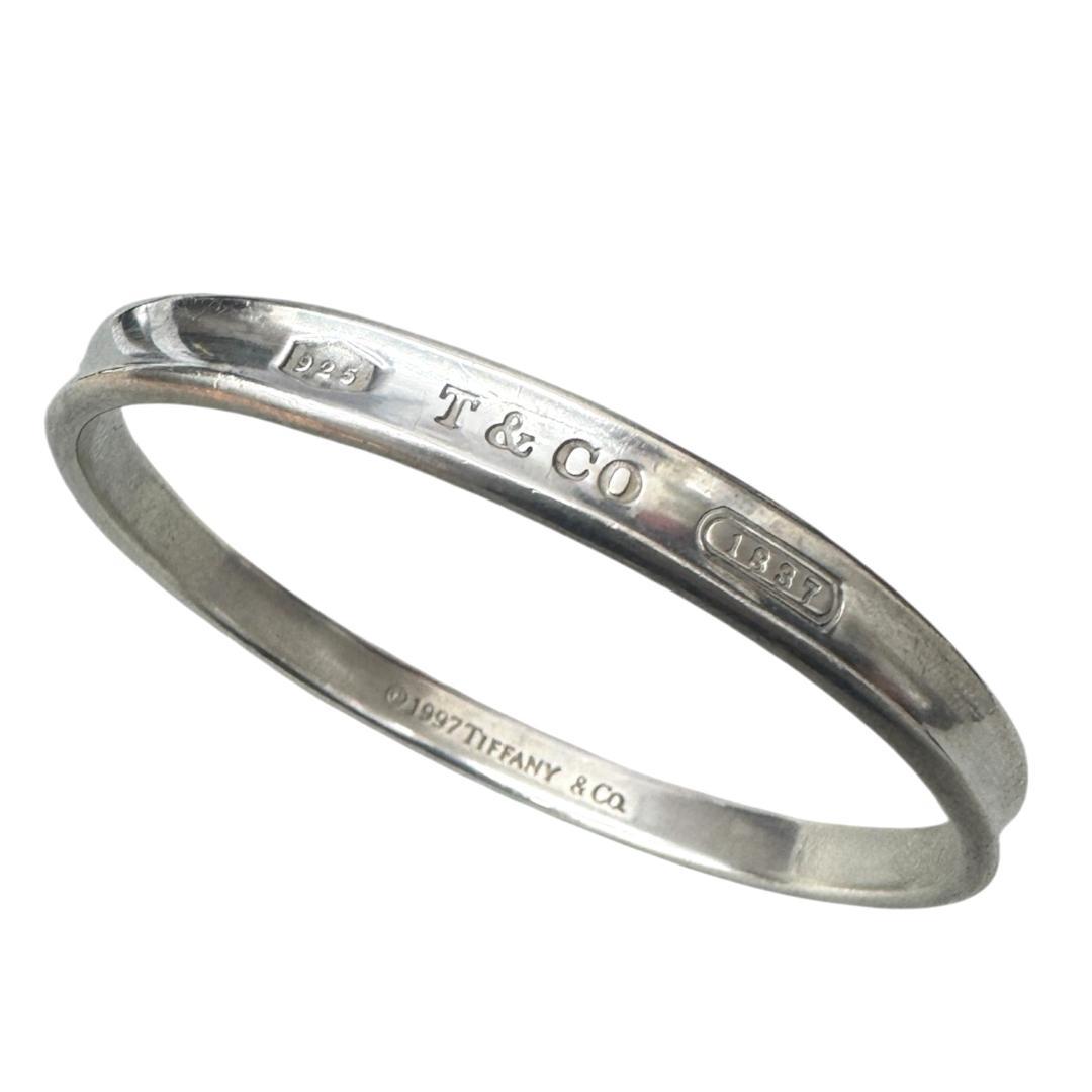 ★Tiffany & Co. バングル　ナローブレスレット1837　19.5cm