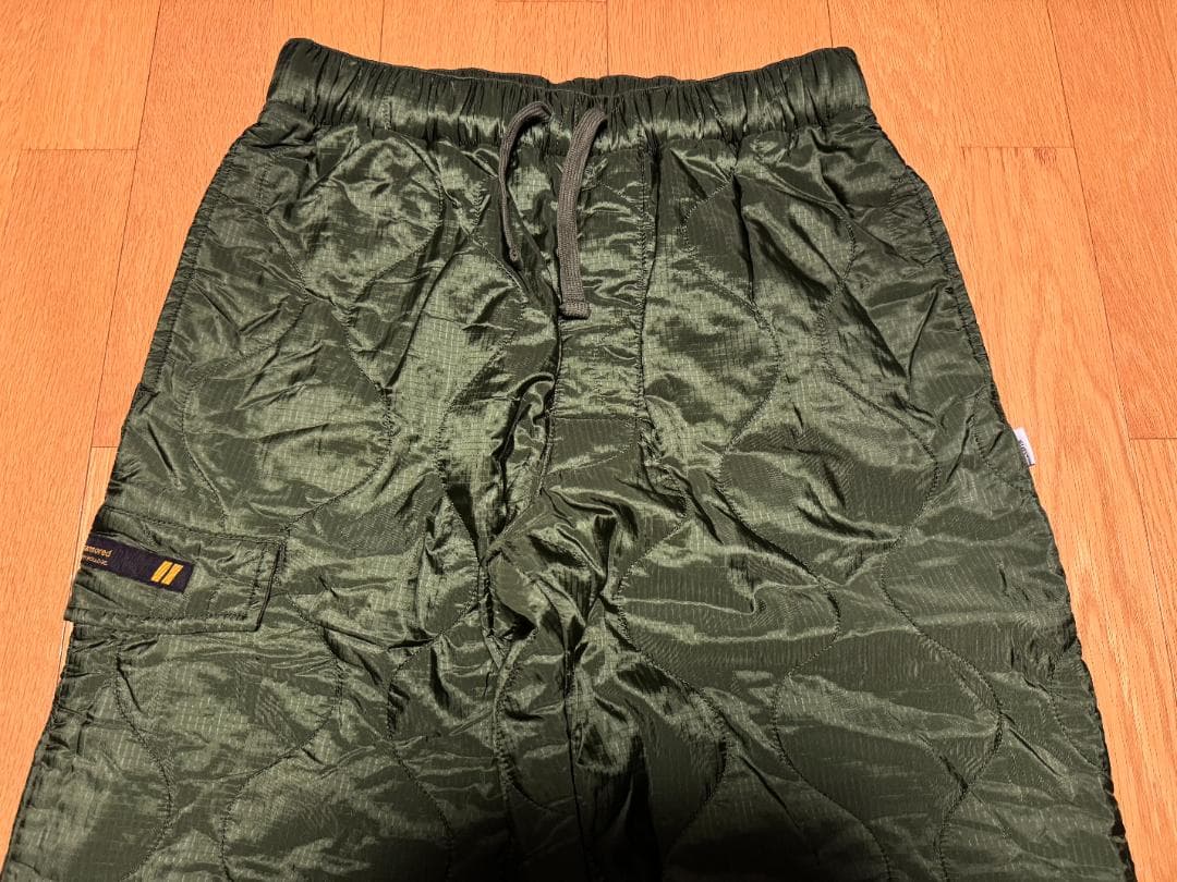 02 M WTAPS 19AW キルティング ナイロン パンツ