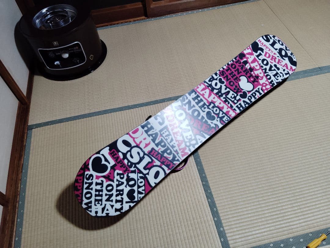 【送料込み】スノーボード 145cm Wax済
