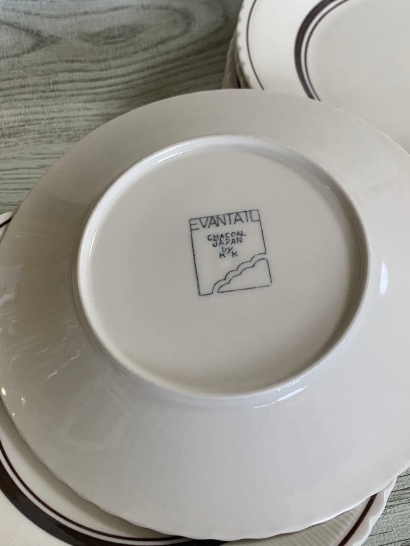 VANTAIL CHACOAL JAPAN 昭和レトロ 皿まとめ売り２０枚