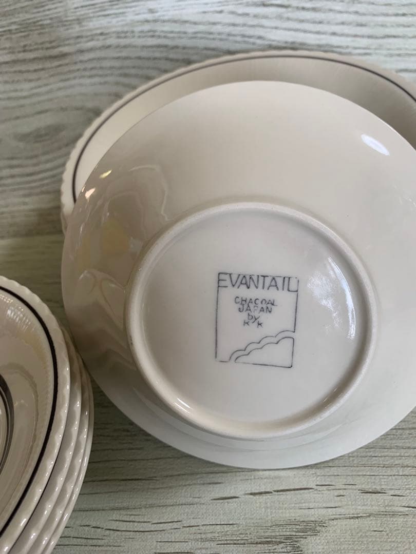 VANTAIL CHACOAL JAPAN 昭和レトロ 皿まとめ売り２０枚