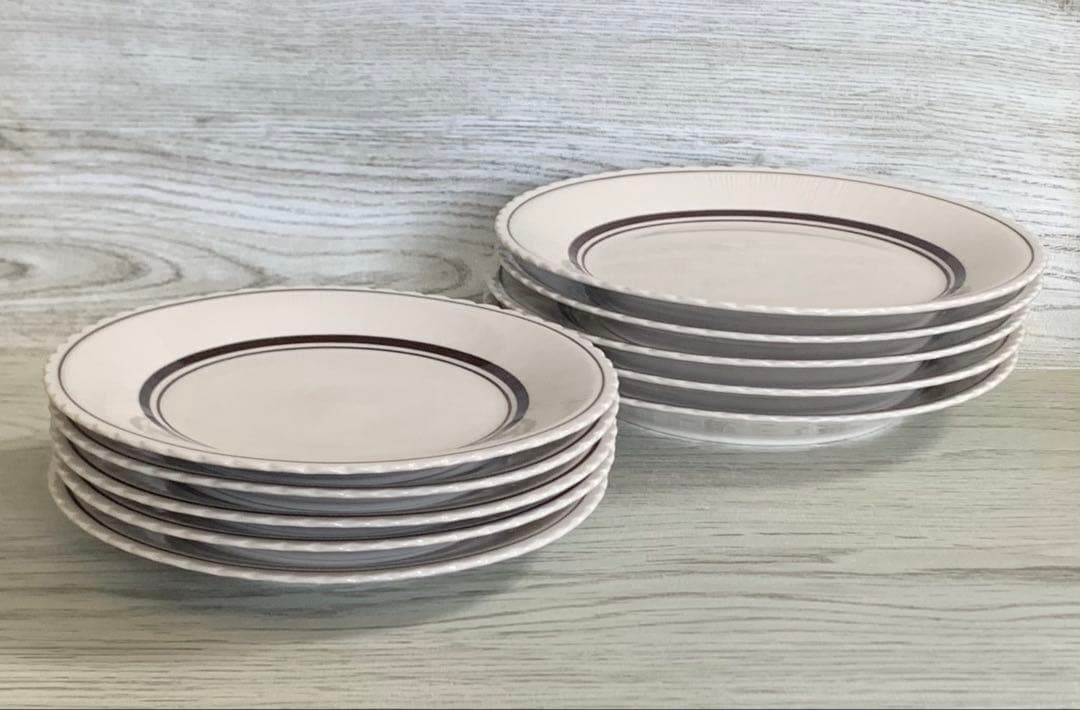 VANTAIL CHACOAL JAPAN 昭和レトロ 皿まとめ売り２０枚