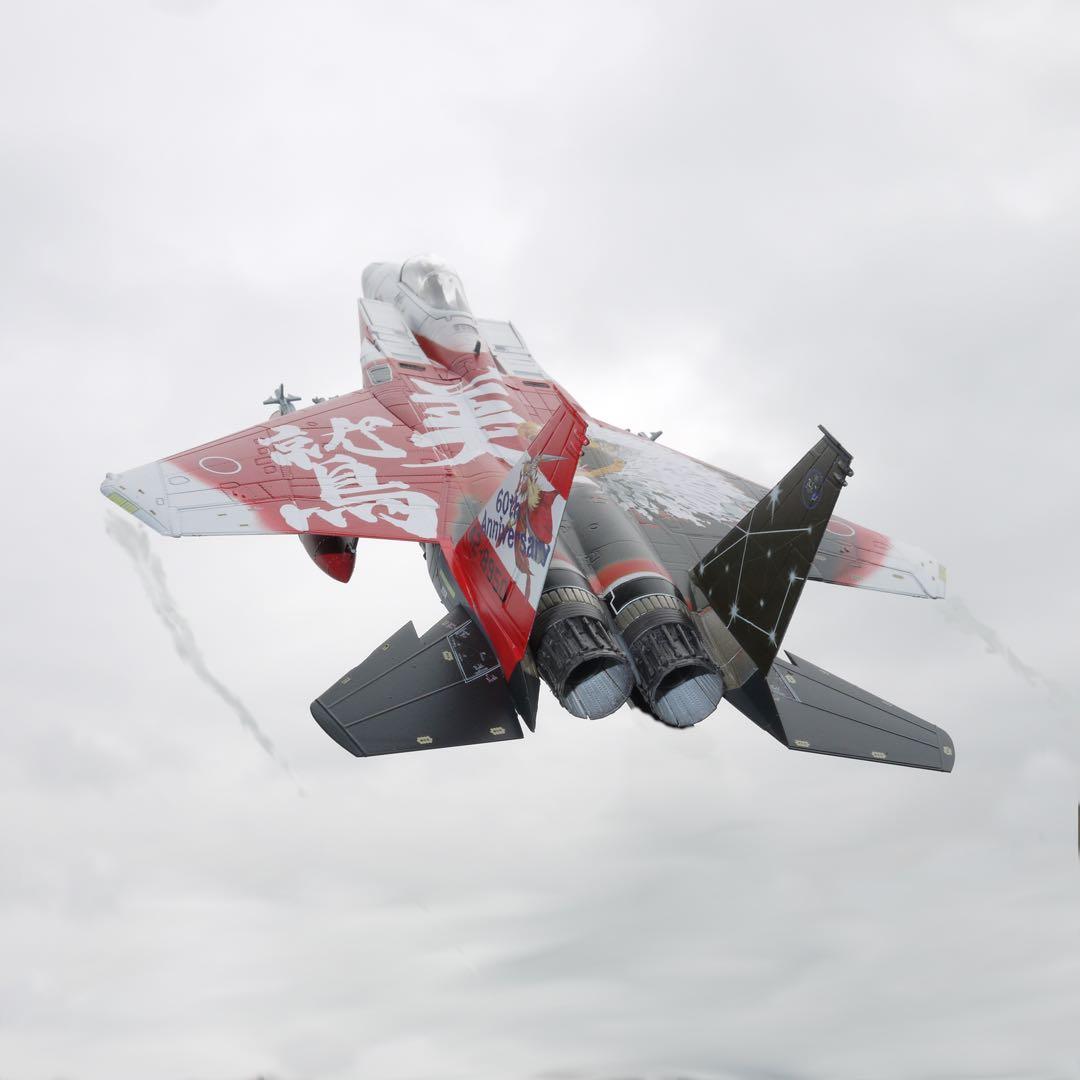 プラッツ製1/72 F-15Jイーグル　プラモデル完成品