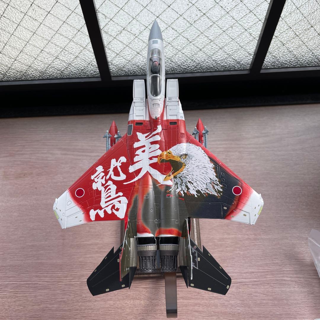 プラッツ製1/72 F-15Jイーグル　プラモデル完成品