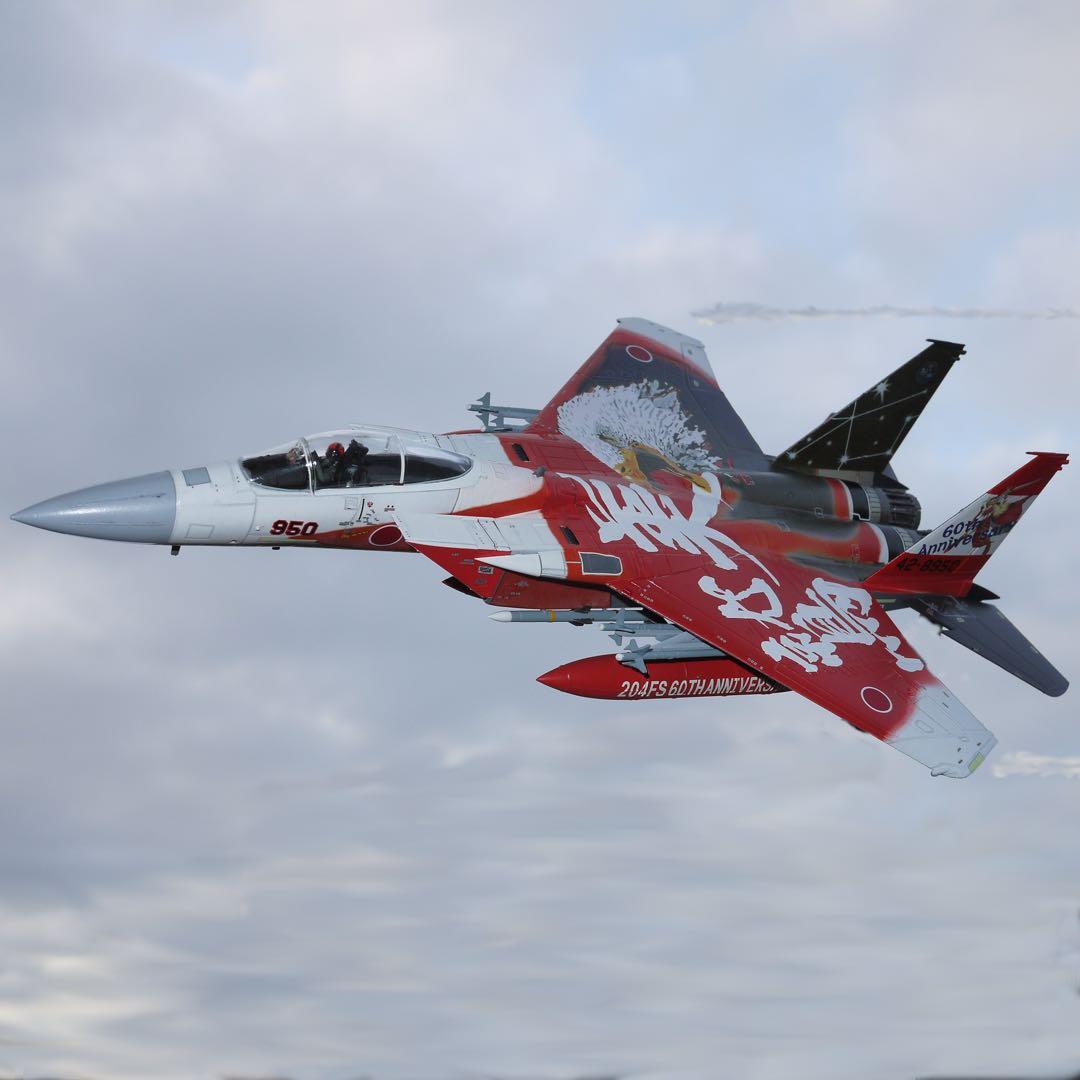 プラッツ製1/72 F-15Jイーグル　プラモデル完成品