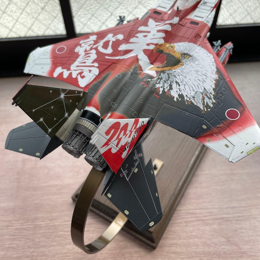 プラッツ製1/72 F-15Jイーグル　プラモデル完成品