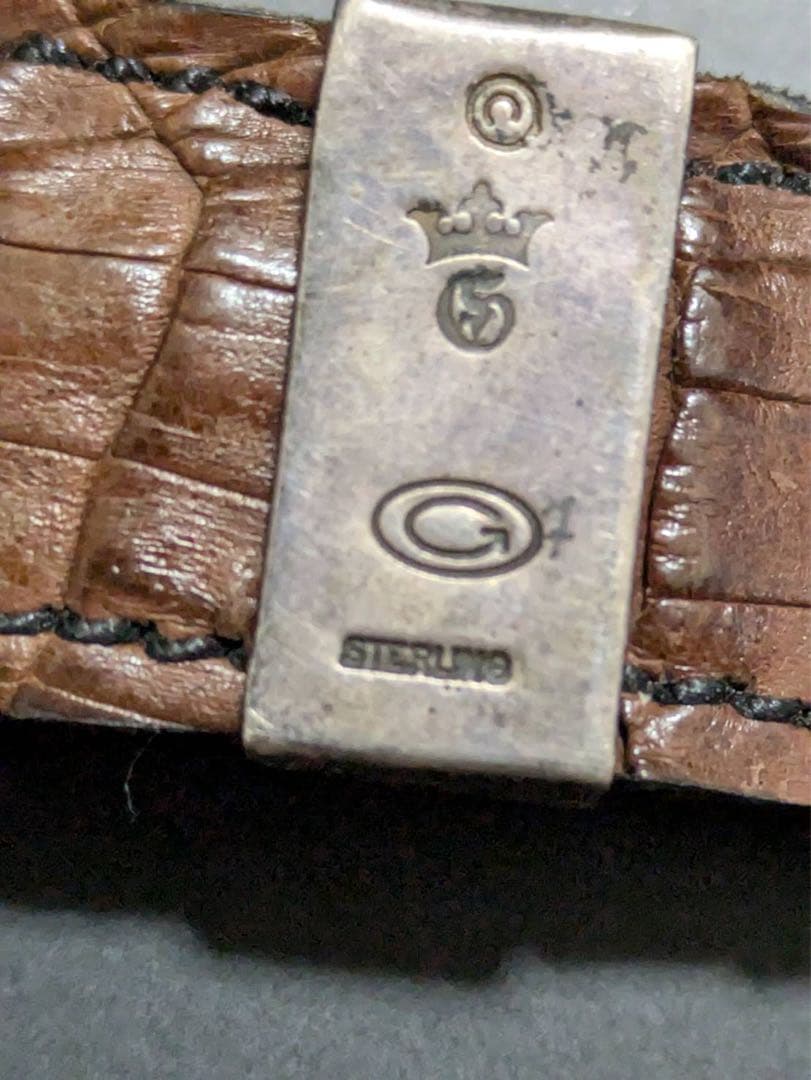 ガボール　クロコダイルレザー　ウォッチバンド