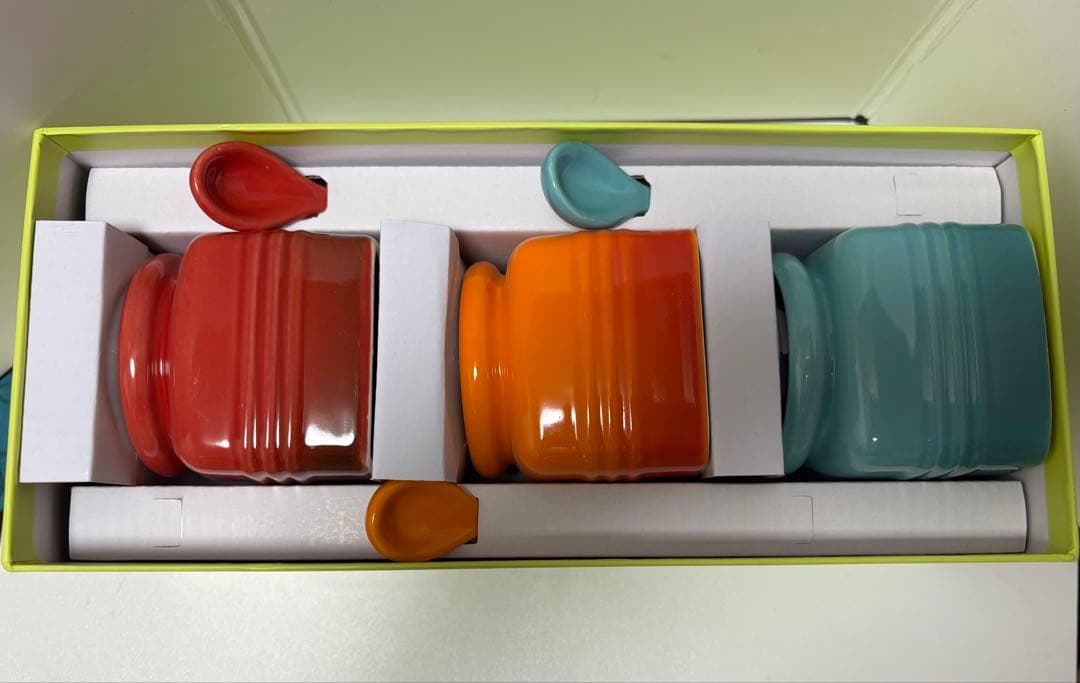 ル・クルーゼ シーズニングジャー 調味料ポット スパイスジャー 3個セット