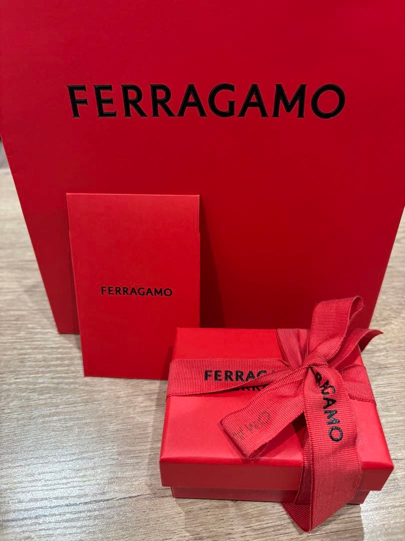 【Salvatore Ferragamo フェラガモ ヴァラリボン ピアス】