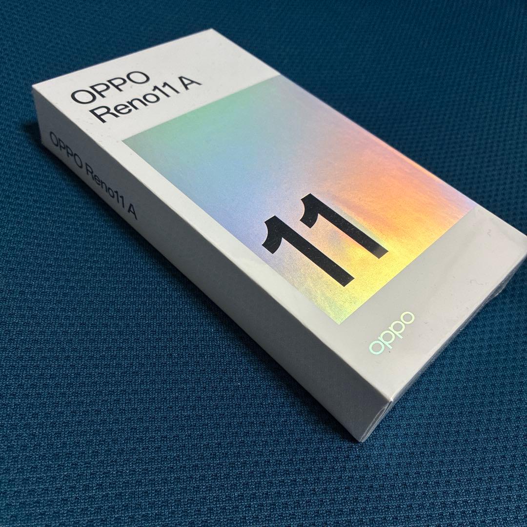 新品未開封 ワイモバイル OPPO Reno 11A ダークグリーン②