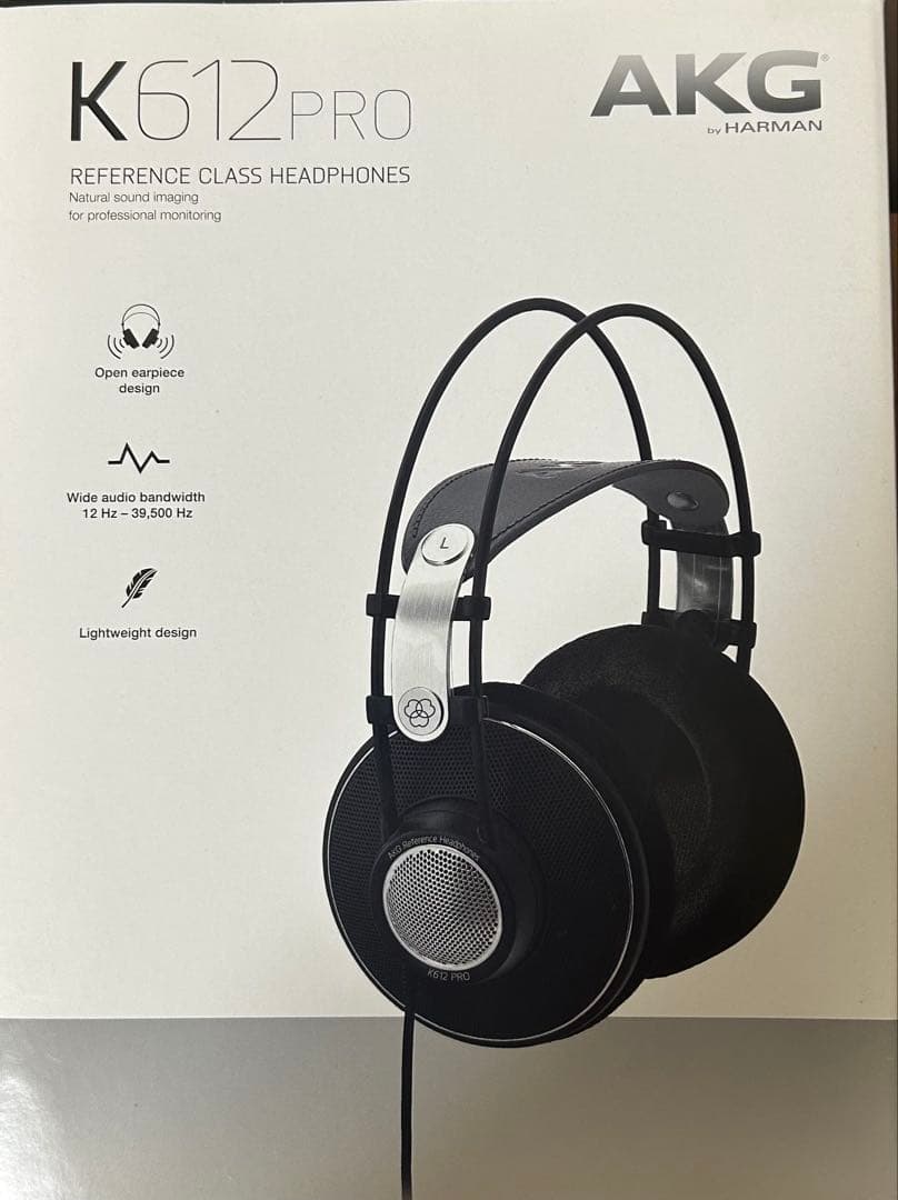 AKG 『K612 PRO 』有線ヘッドホン