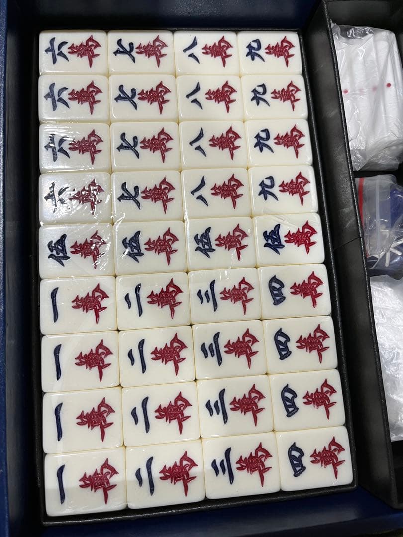 未使用【稀少品】聞茶牌　デカ麻雀牌　KIRIN キリン 聞茶