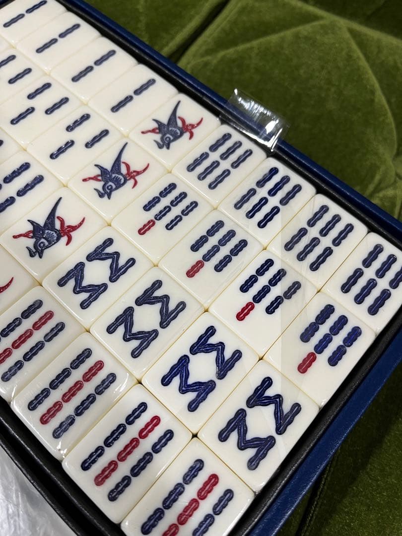 未使用【稀少品】聞茶牌　デカ麻雀牌　KIRIN キリン 聞茶