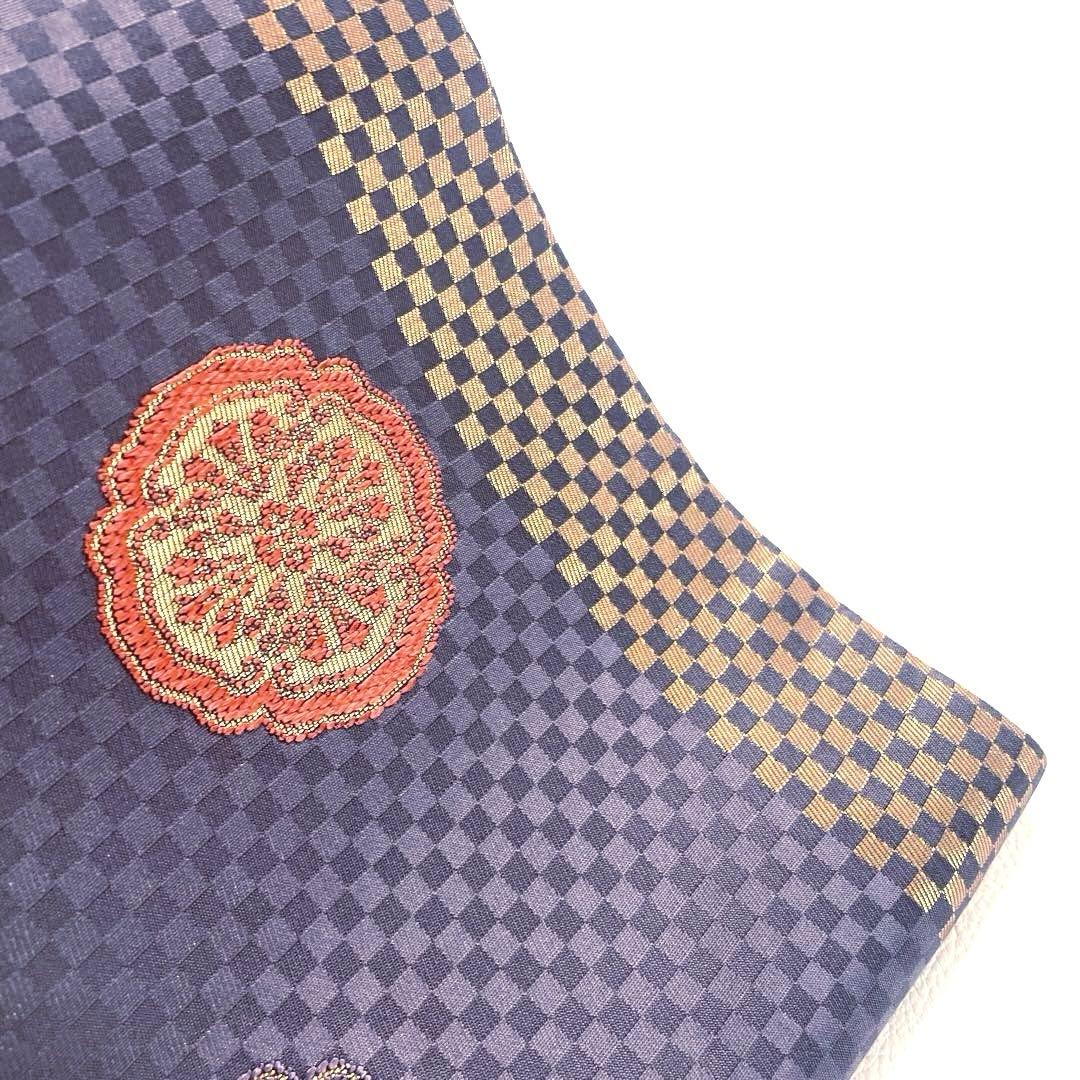 専用帯4837 ●高級 正絹 名古屋仕立て 名古屋帯