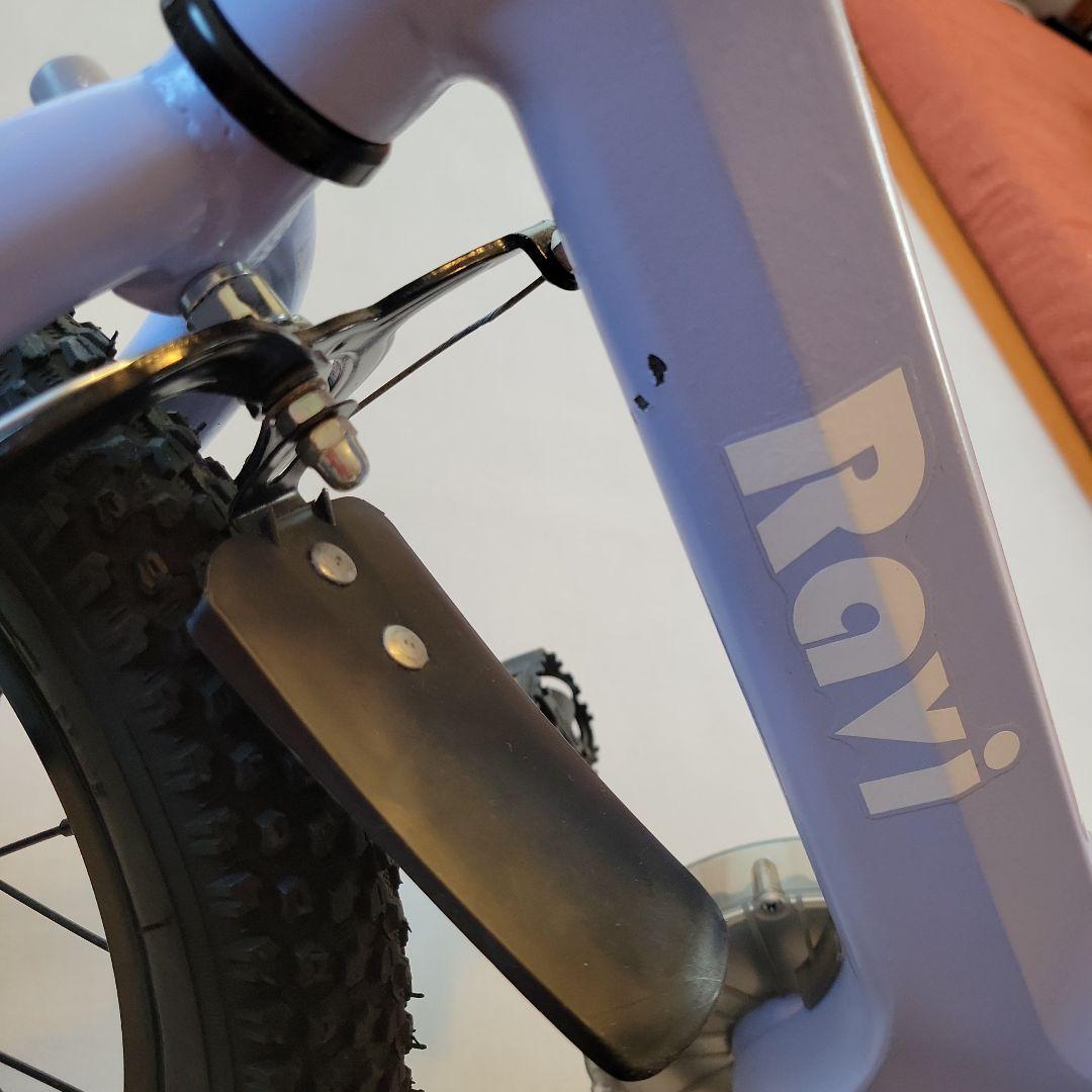 ＜美品＞子供用自転車 ラベンダーRavi 14インチ