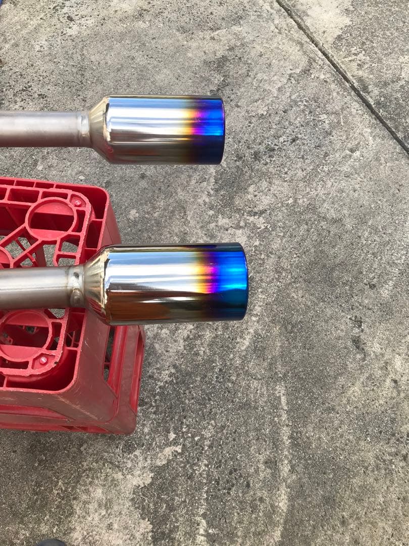 Ｌ880コペン用Ｄポーツ　チタンマフラー