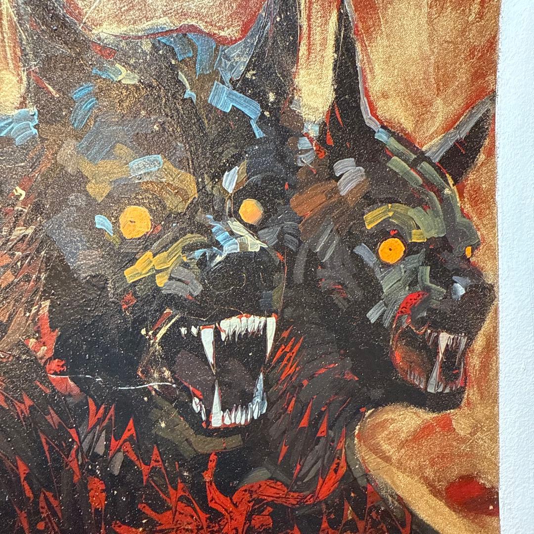 油彩『Kerberos』