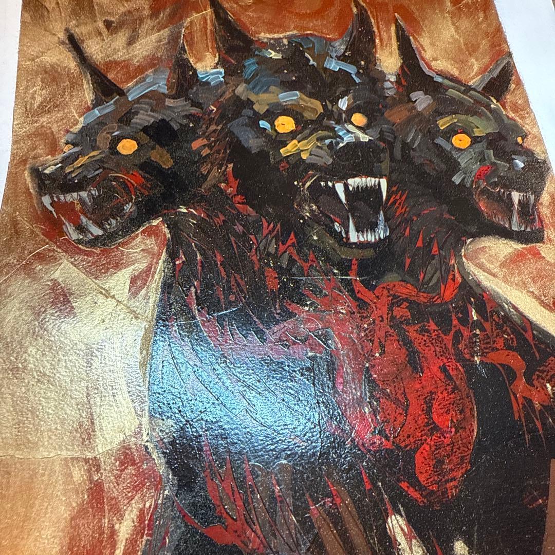 油彩『Kerberos』