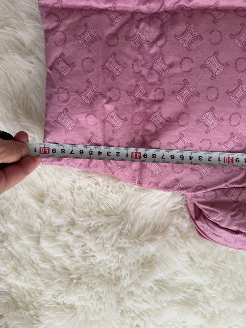 ❣️紫ピンクダウンベスト新品未使用CELINE セリーヌ　ダウンベスト　マカダム柄