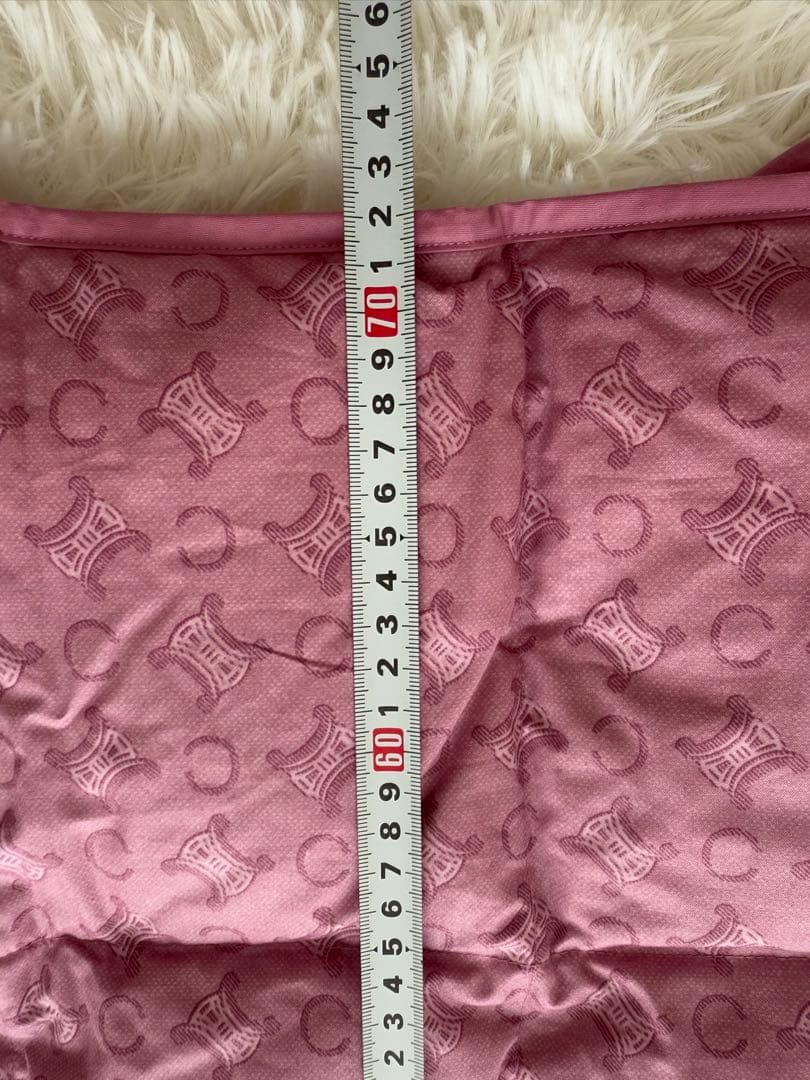 ❣️紫ピンクダウンベスト新品未使用CELINE セリーヌ　ダウンベスト　マカダム柄