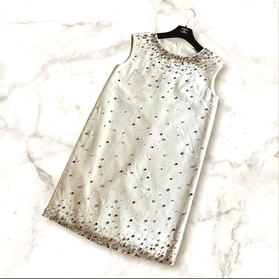 グレースコンチネンタル　ラインストーンワンピース　38 ダイアグラム