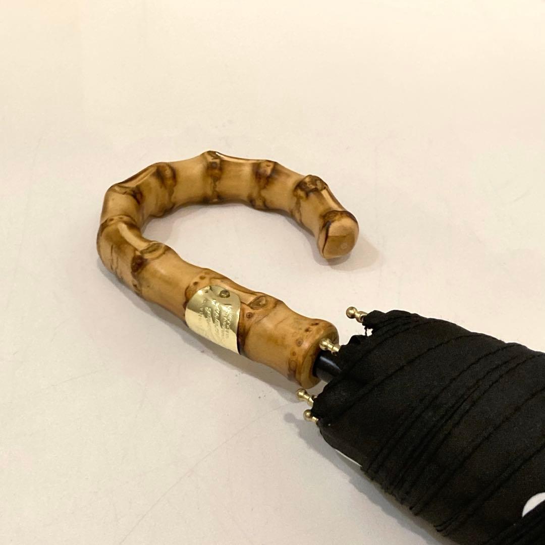 新品未使用 トラディショナルウェザーウェア 折りたたみ傘 ドット バンブー