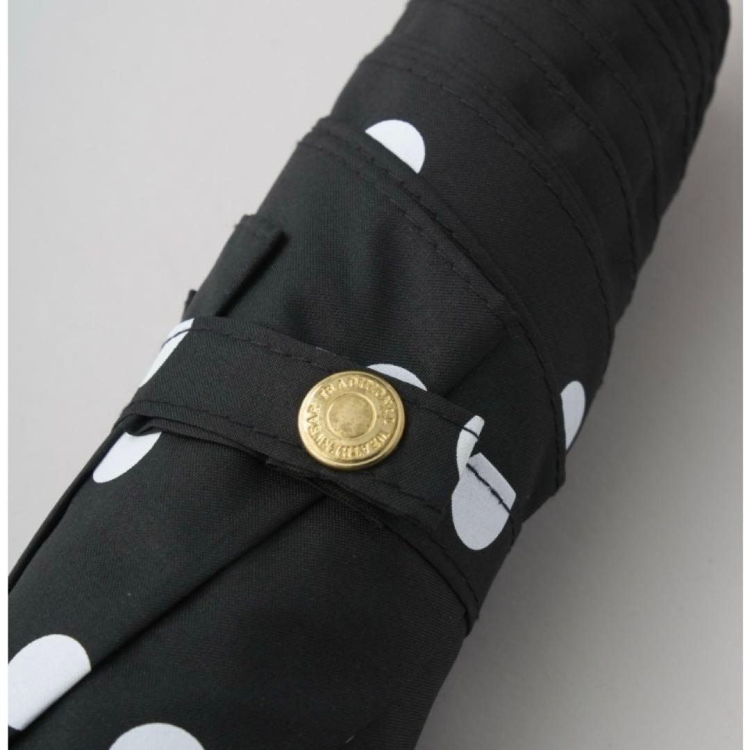 新品未使用 トラディショナルウェザーウェア 折りたたみ傘 ドット バンブー