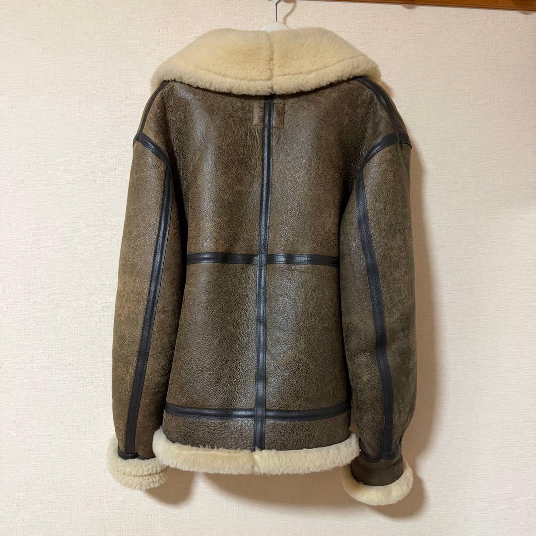 AVIREX B-3 レザー ファーコート