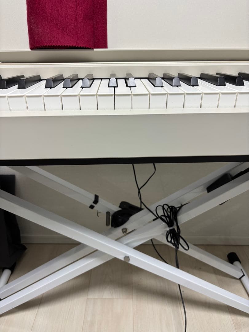 【ペダル・台付き】ES120 88鍵 電子ピアノ ホワイト