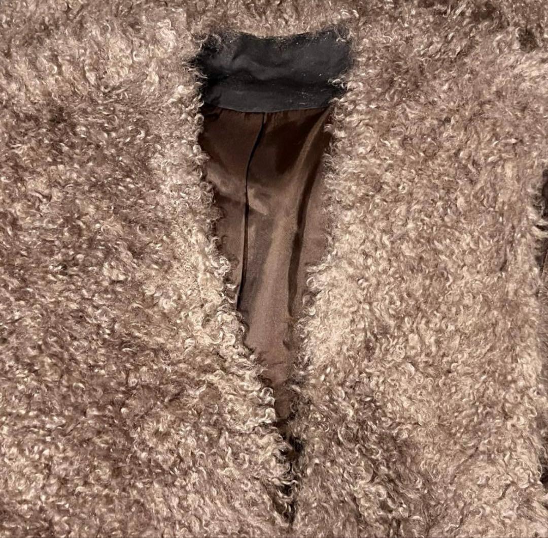 【試着のみ】IENA カーリーファージレ ベージュ