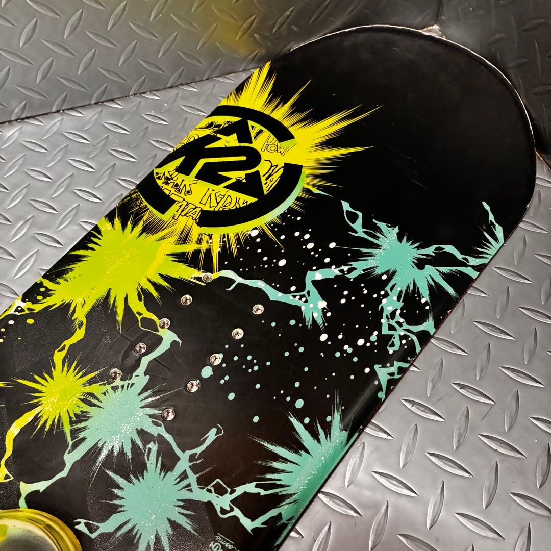 【キッズ】k2 ミニターボ 100cm BOAブーツ付き スノボー3点セット