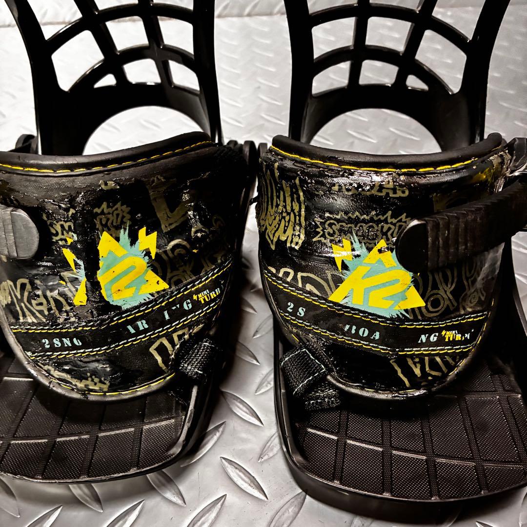 【キッズ】k2 ミニターボ 100cm BOAブーツ付き スノボー3点セット