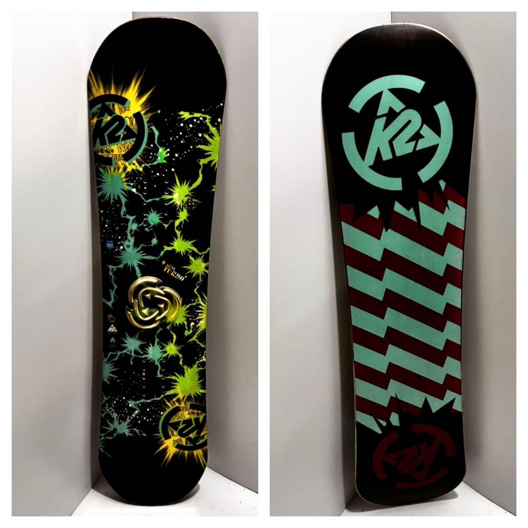 【キッズ】k2 ミニターボ 100cm BOAブーツ付き スノボー3点セット