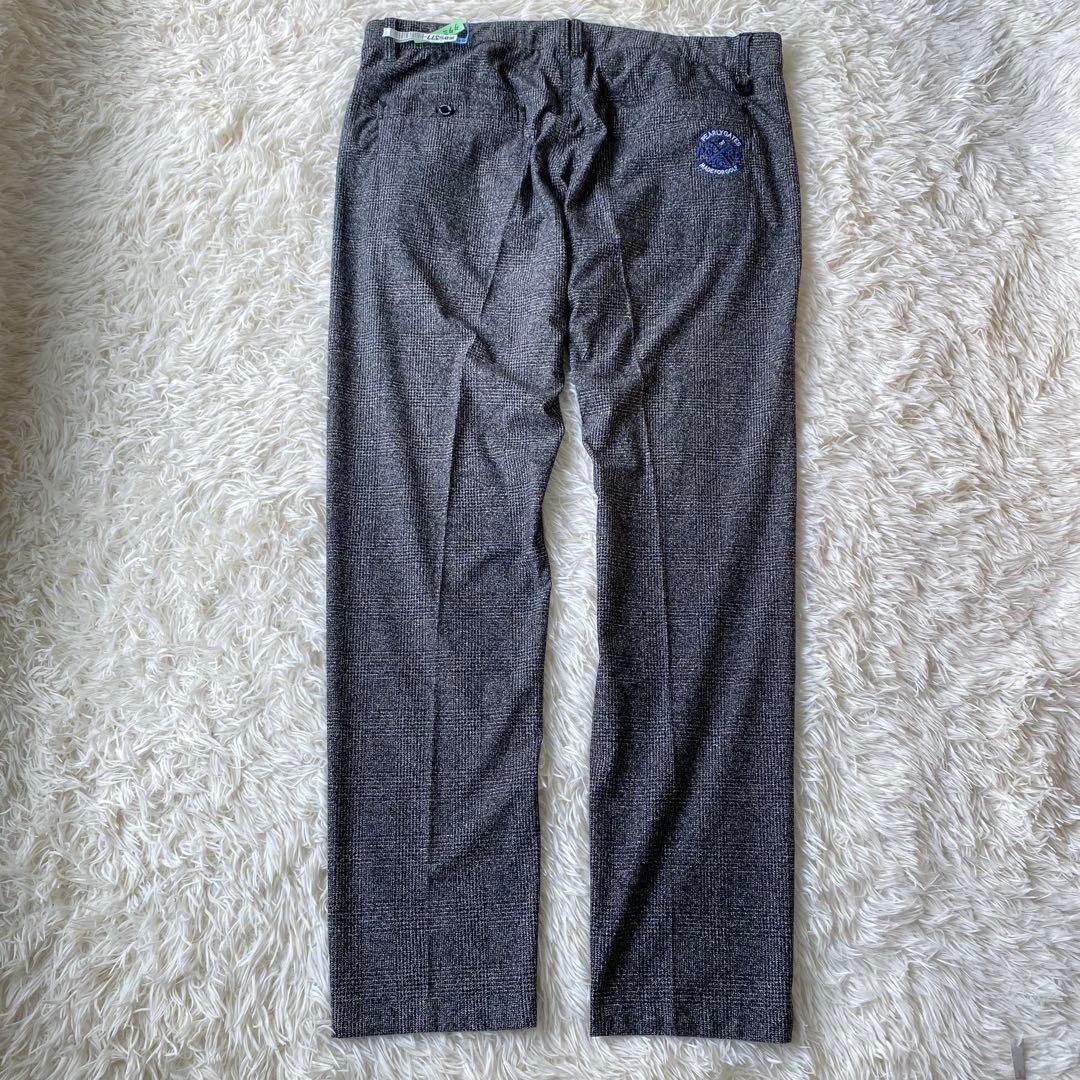 【美品】パーリーゲイツ　ストレッチパンツ　30周年　大きいサイズ　グレンチェック
