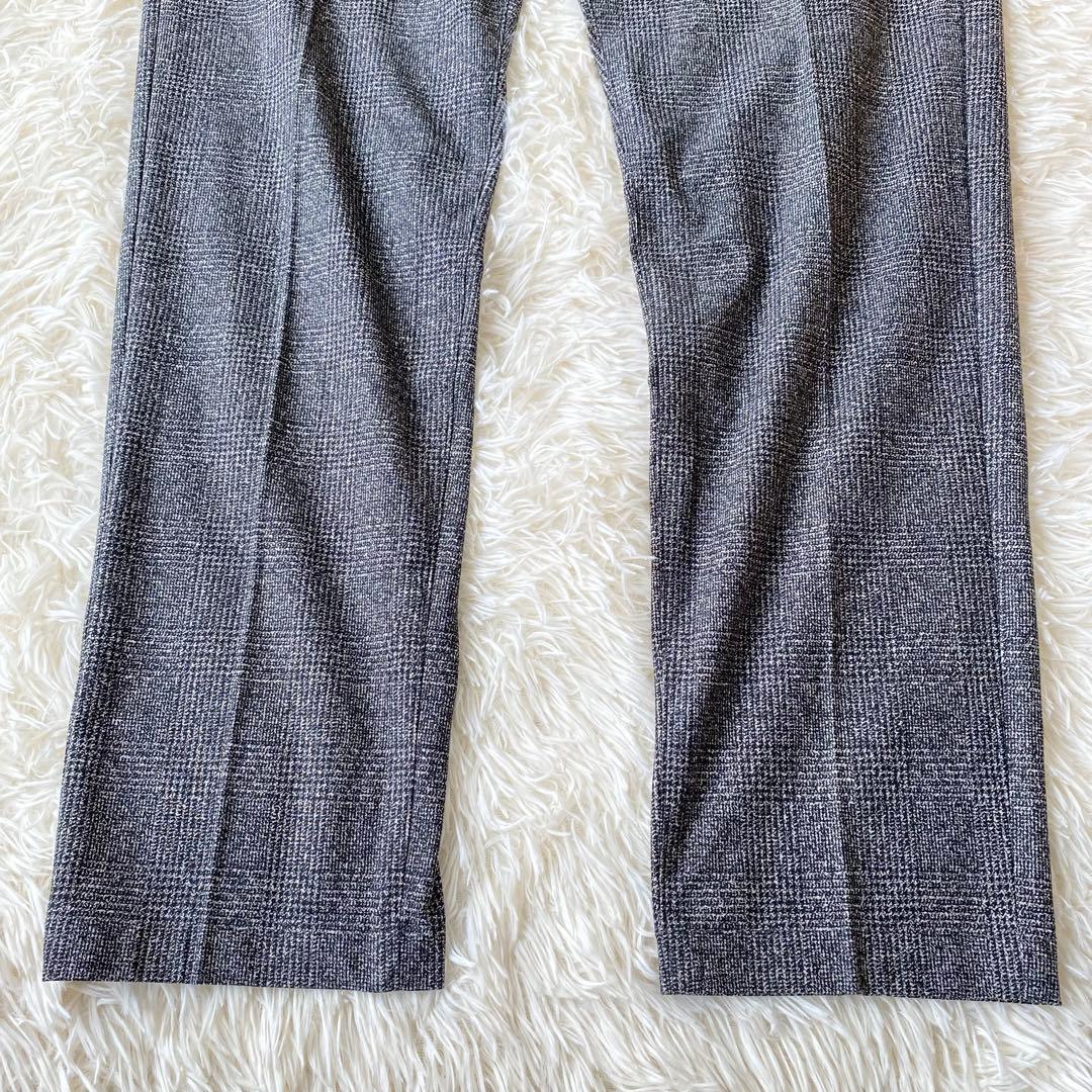 【美品】パーリーゲイツ　ストレッチパンツ　30周年　大きいサイズ　グレンチェック