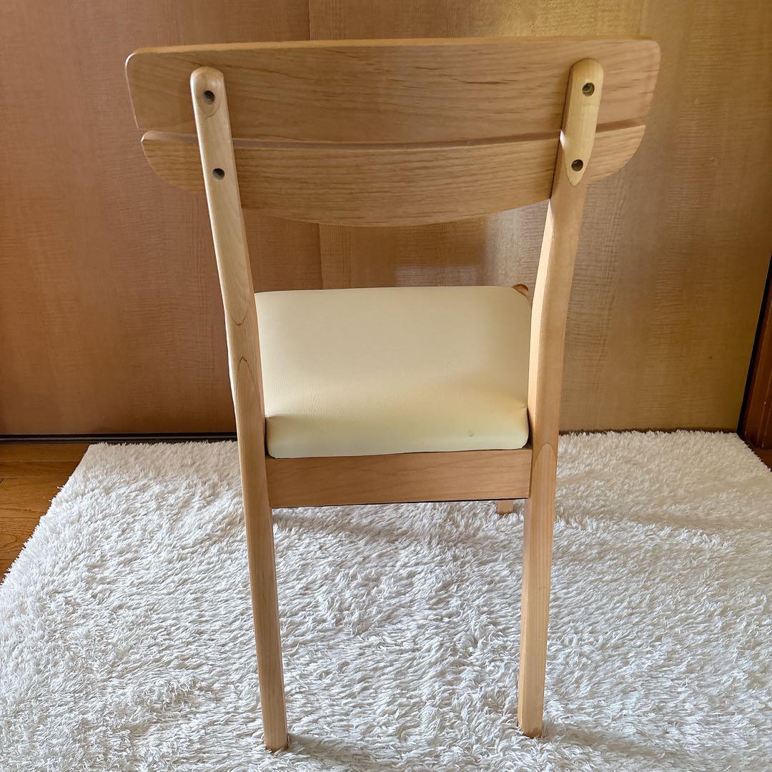 しまりえ 様リクエスト品 2脚セット】ニトリ アルナス ダイニングチェア 天然木