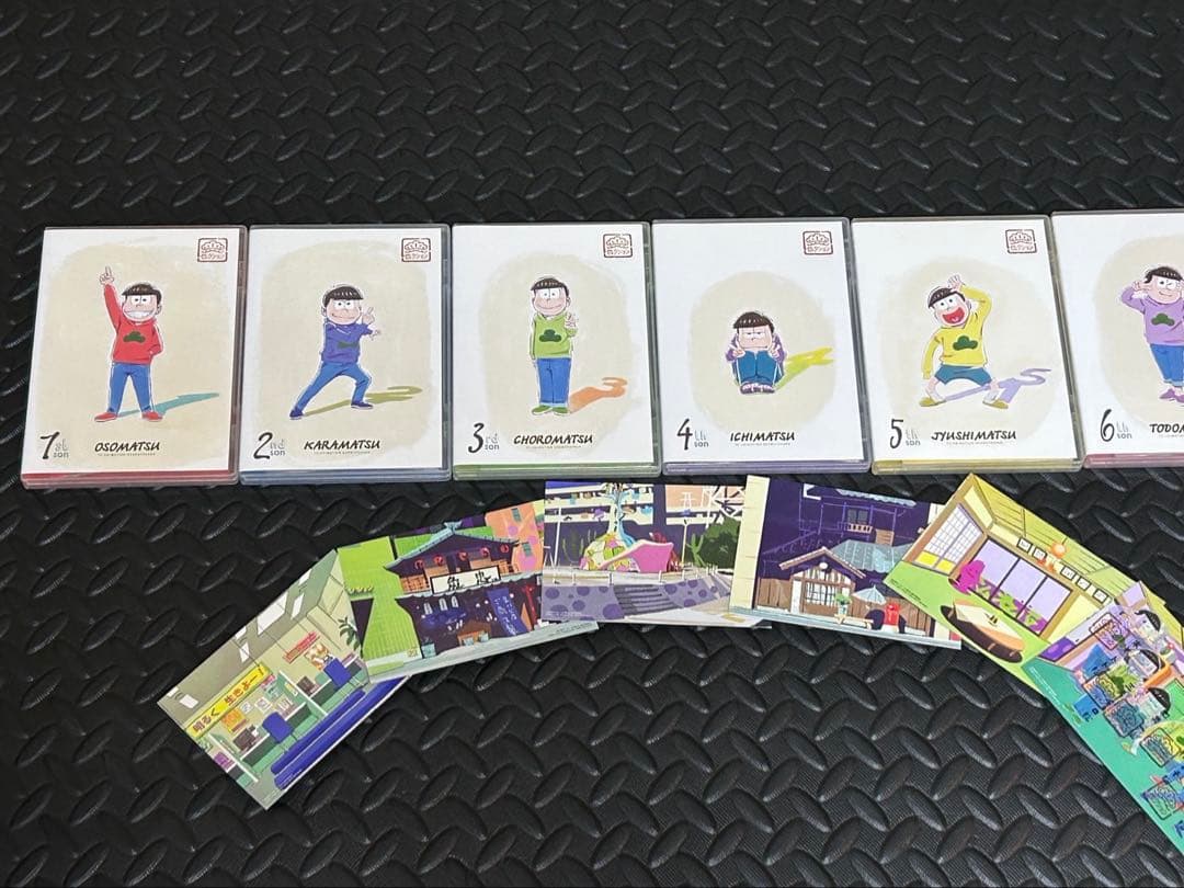 おそ松　松セレクション　DVD全巻（六巻）セット