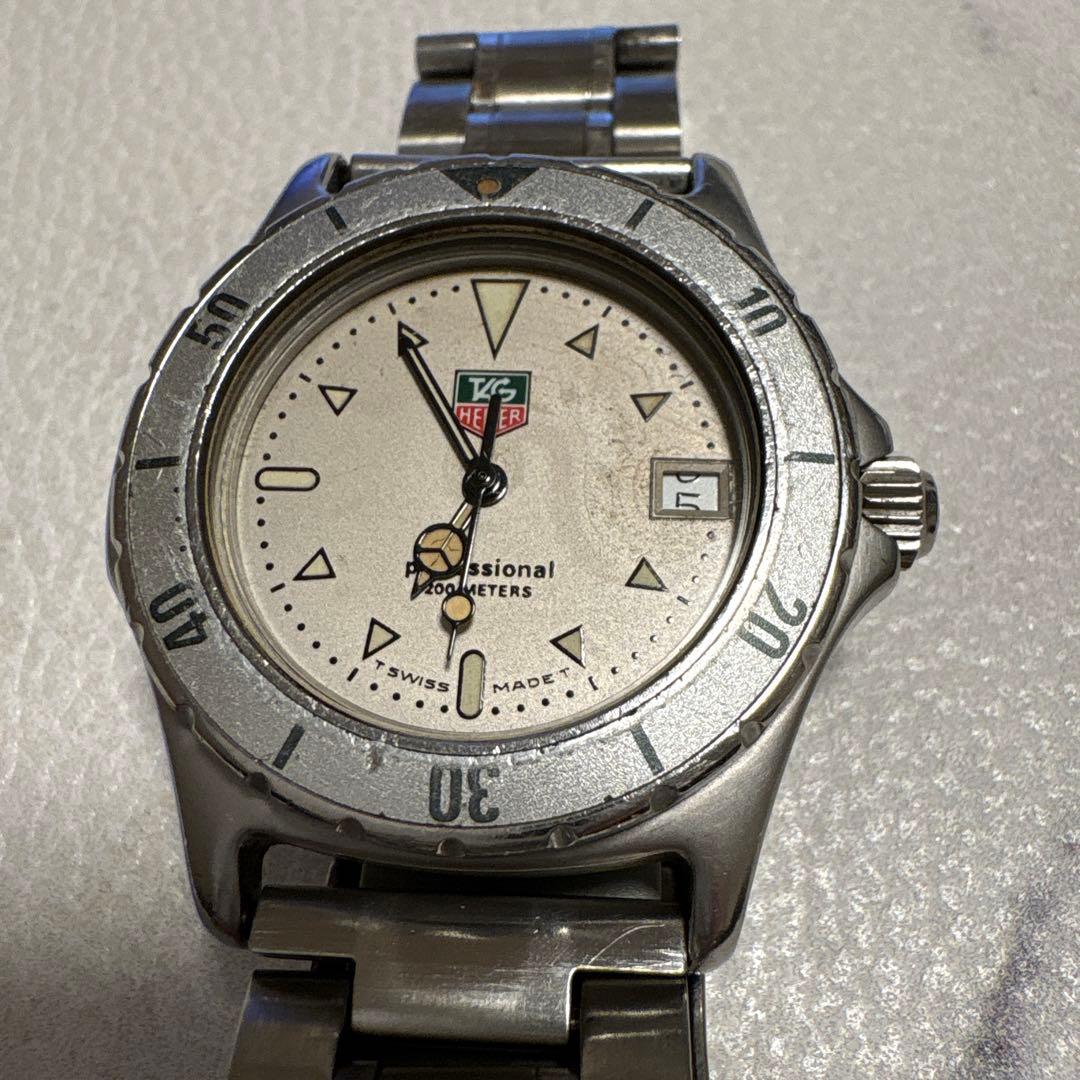 【ジャンク】TAG Heuer プロフェッショナル シルバー