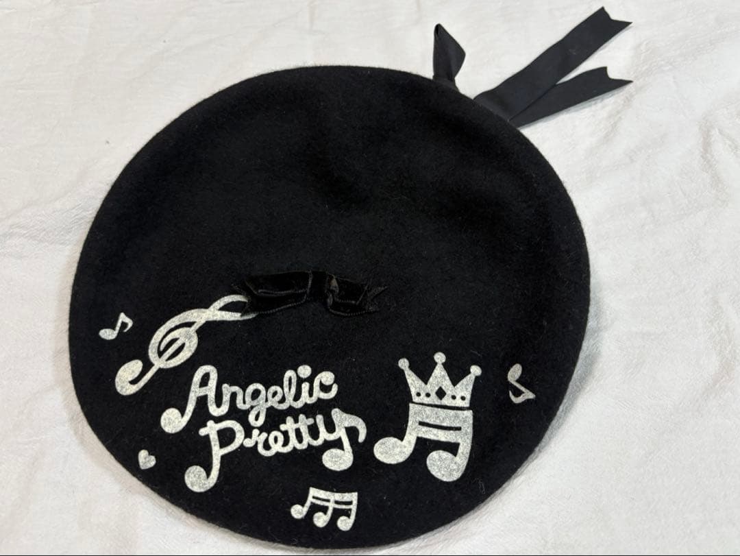 Angelic pretty ロゴ入り　ベレー帽　初期