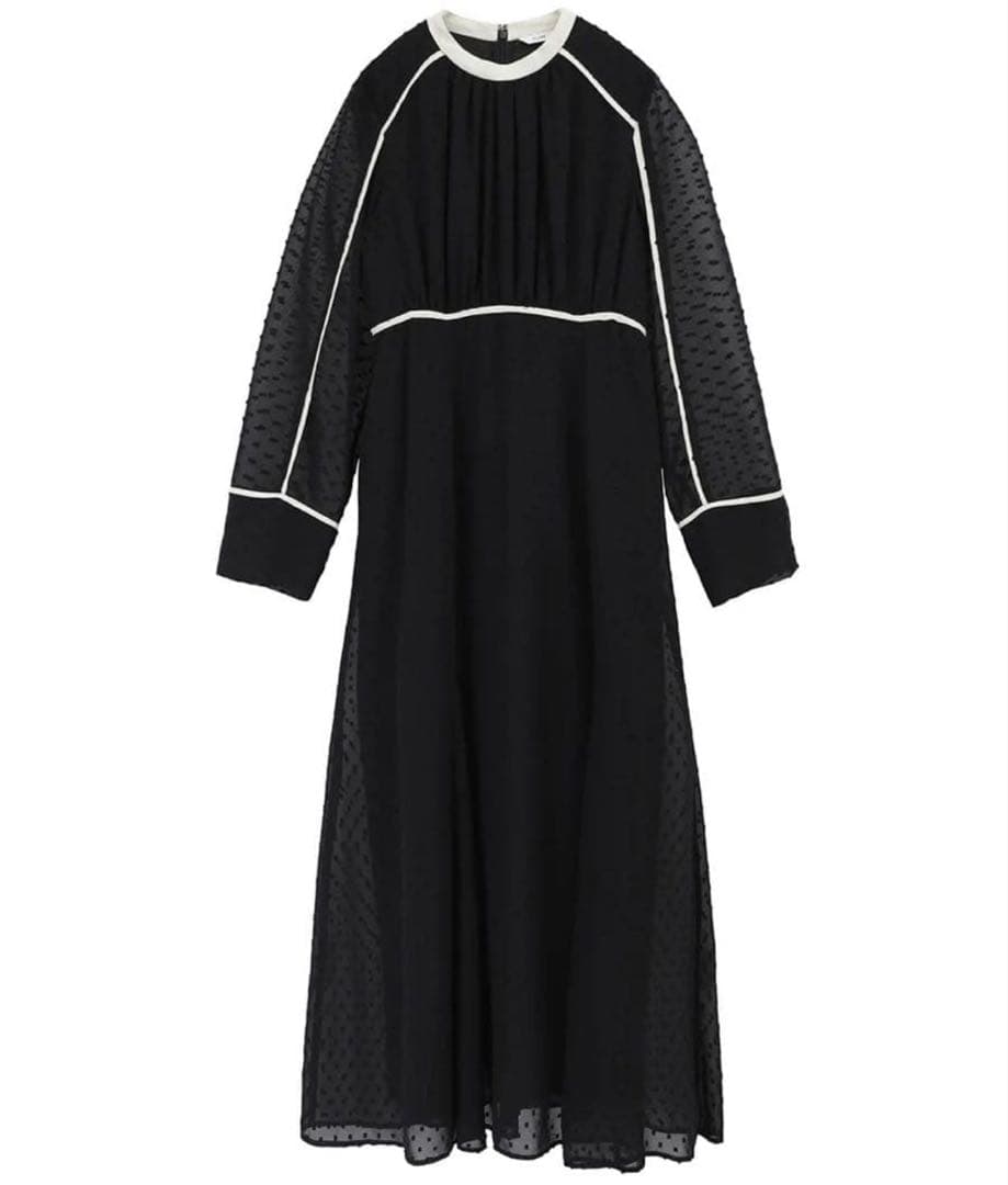 スーツ・フォーマル・ドレス CLANE DOT CUT JAQUARD ONE PIECE