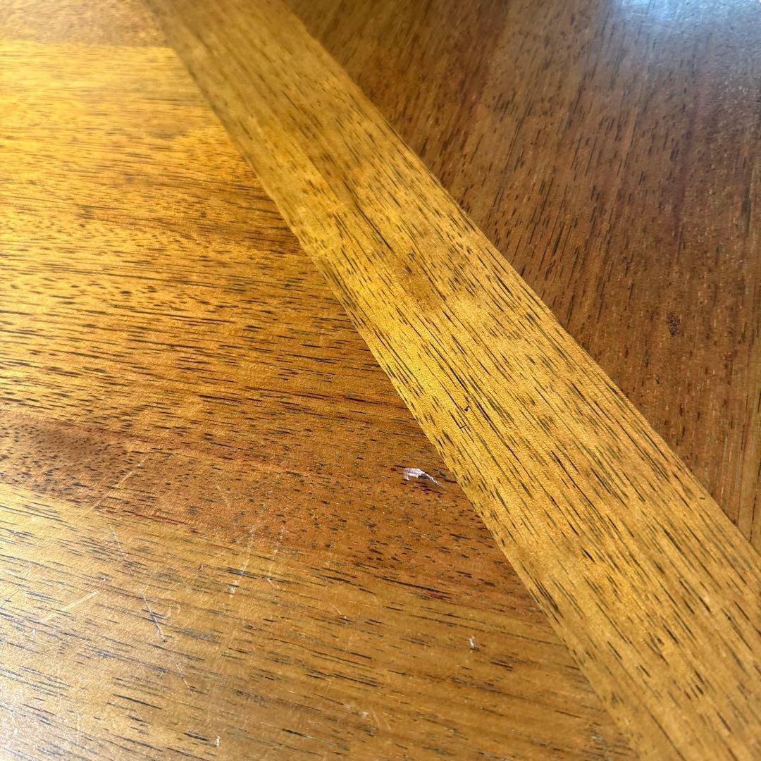 HR762 【天板木目が素敵な】maruni センターテーブル　8角形