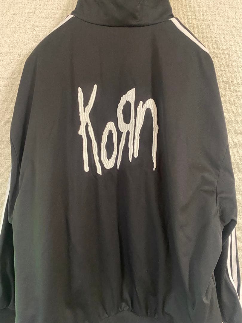 adidas Korn ジャージ US XXLサイズ ブラック