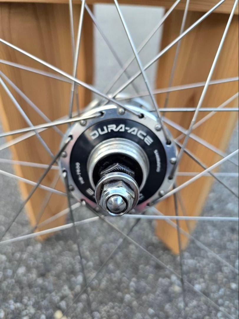 ピスト　ホイール　NJS 決戦用　後輪